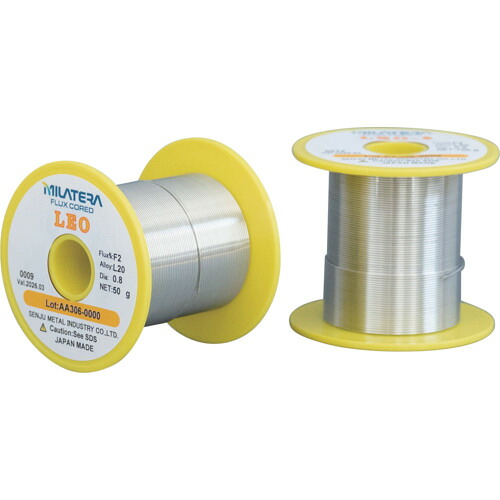 千住金属工業（SMIC） ＬＥＯ Ｆ２ Ｌ２０ー０．８ Ｄ５０Ｇ＿１８４１１５ 【品番：LEO F2 L20-0.8 D50G_184115】