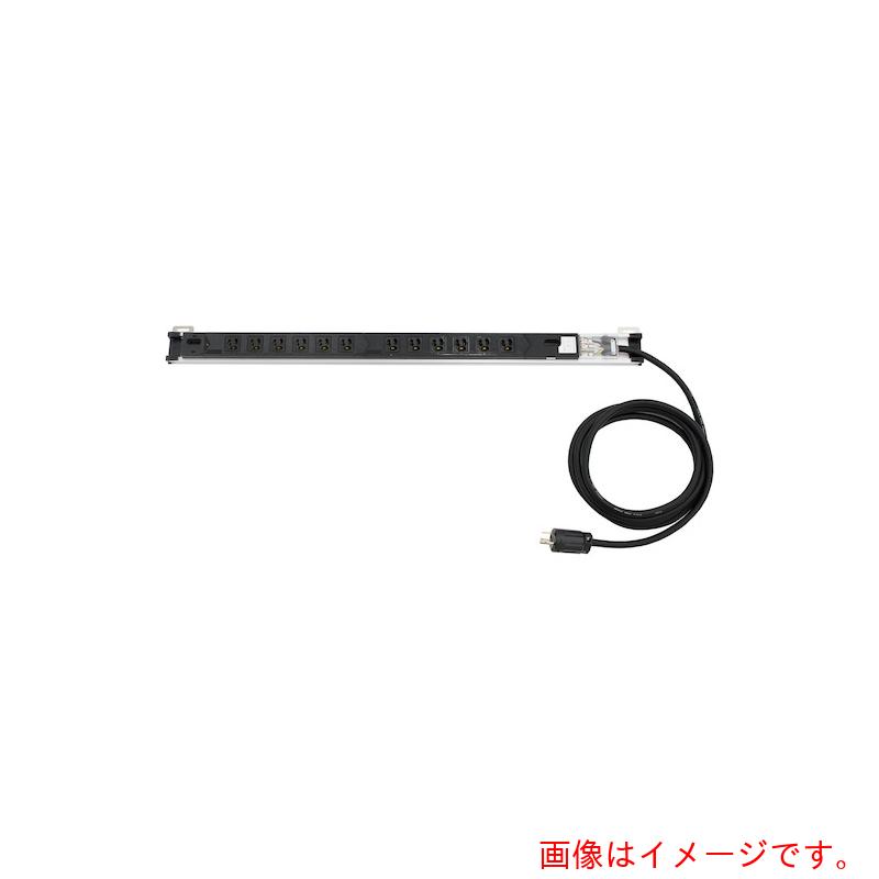 摂津金属工業（SETTSU）　コンセントバー１００Ｖ１５Ａ１８口　【品番：DZ-1001518CL】