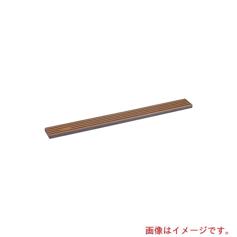 シマブン　セーフティグレーチング　ノンスリップ樹脂製　スリットタイプ　吹出口枠（皿モミ仕様）　ダークグレー　【品番：GRSS-20L1200S-D】