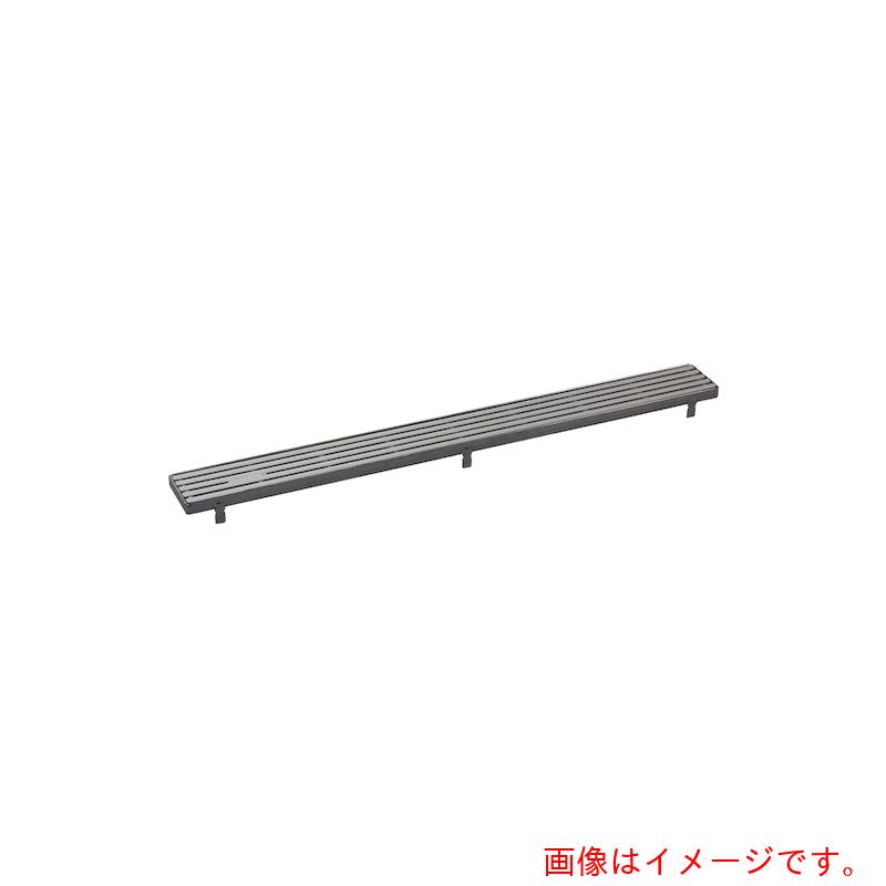 シマブン　セーフティグレーチング　ノンスリップ樹脂製　スリットタイプ　通常枠（アンカー付）　ライトグレー　【品番：GRSS-20L900A-G】