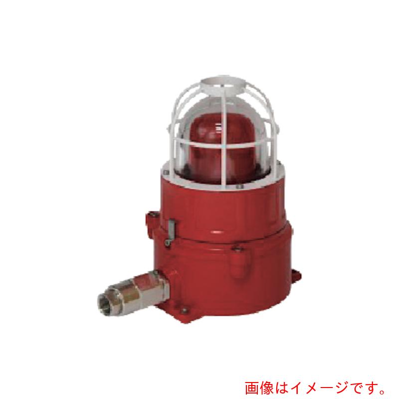 島田電機（株） 島田 防爆型ＬＥＤ言い聞かせる灯（点滅）ＡＣ１００～２４０Ｖ 黄味がかった 防塵雨合羽ＩＰ５４ 【品番：IECW-M2F-Y】