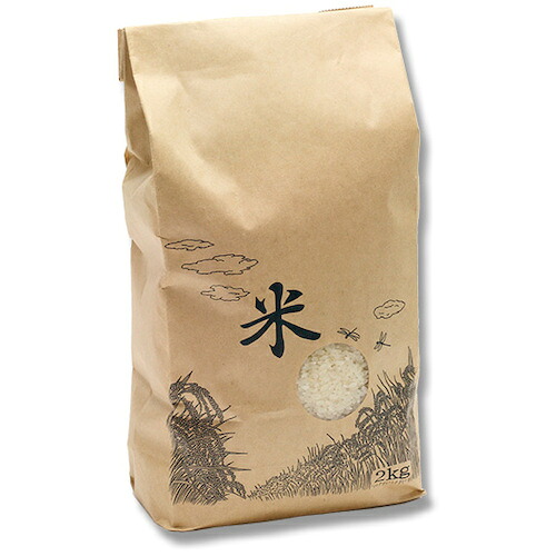 シモジマ シモジマ 米袋 米柄 磁気テープ 窓付き添い人 １ＫＧ ２００枚入り口・入口 【品番：004193042】