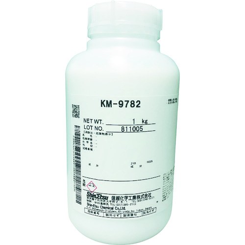 信越化学工業　エマルジョン型離型剤　１ｋｇ　【品番：KM-9782-1KG】