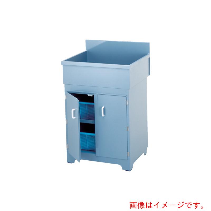 【別途貨物輸送あり】新光化成 塩ビ流し台 （一槽シンク） 【品番：SN-90】