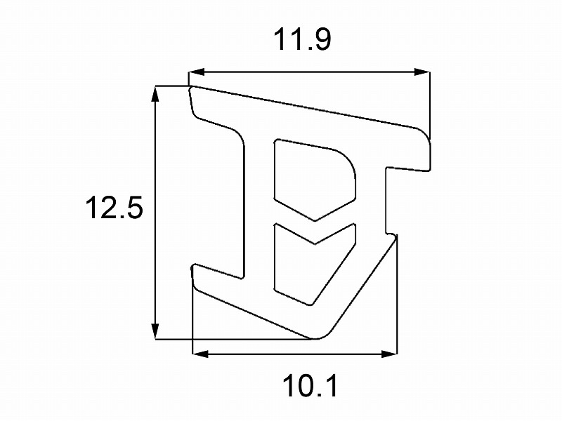 LIXIL（新日軽） ビード（メンテ用GB-1336 L\u003d20M） ブラック系 【品番：SYQT258L20】