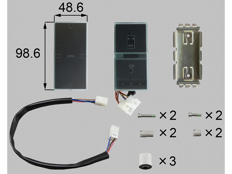 LIXIL（新日軽）　i-ELノンタッチキーリーダー　グレー系　【品番：A8EW1216】