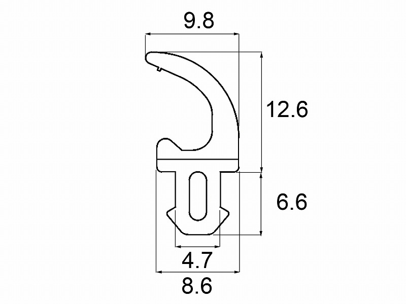 LIXIL（新日軽） 戸当たり W・S ファイングレー 【品番：F8SE1256】 木材・建築資材・設備-花・ガーデン・DIY-その他