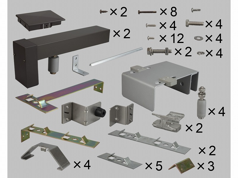 LIXIL（新日軽） 2連引っ張ること用お引き回し巻き 赤銅色系 【品番：SVCU697S01】