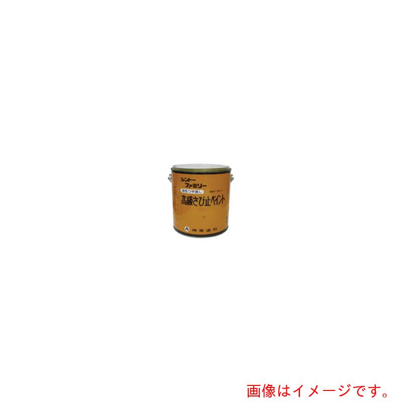 【別途送料あり】シントーファミリー　高級さび止めペイント　ねずみ色　２Ｌ　【4個】　【品番：1603-2.0】