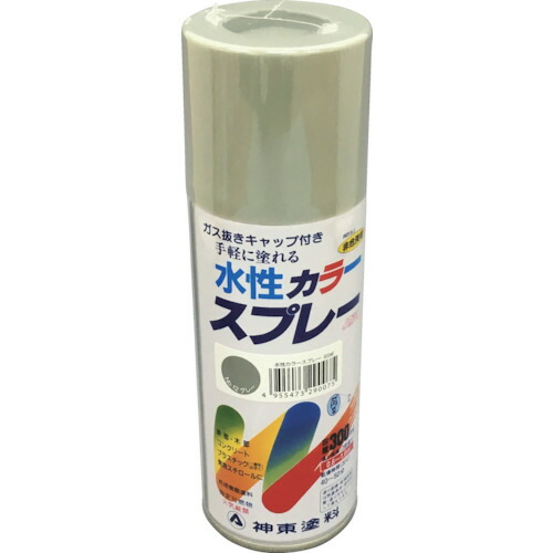 【別途送料あり】シントーファミリー　水性カラースプレー　グレー　３００ＭＬ　【12個】　【品番：2907-0.3】 12,080円