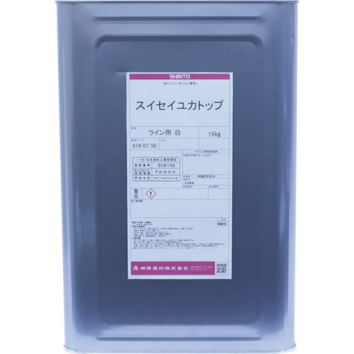 【別途送料あり】シントーファミリー　神東塗料スイセイユカトップ　サンドベージュ　１５ｋｇ　【品番：8180758】