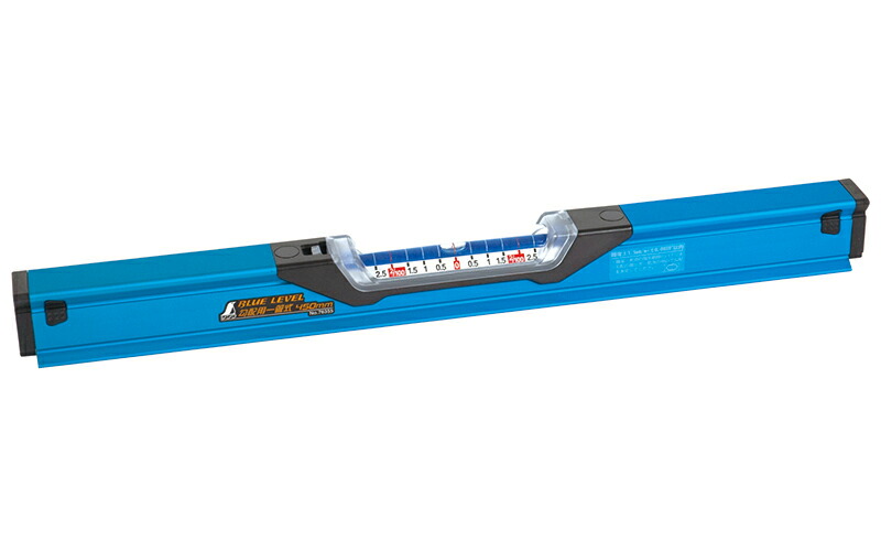シンワ測定 ブルーレベル 勾配用一管式 450mm 【品番:76355】