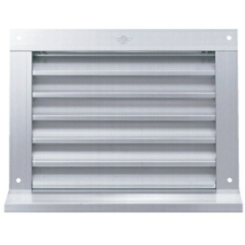 神栄ホームクリエイト　ＳＡＧ－２５０ｘ３００（水切付）標準角型ガラリ（水切付）　【品番：SAG-250X300(MIZUKIRI)HYOUZYUN】