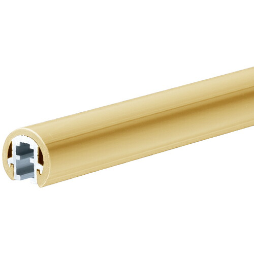 シロクマ（SHIROKUMA）　ニューグリップ丸棒２４５０ｍｍ　Ｌブラウン　【4個】　【品番：BR-735G-24-LBW】