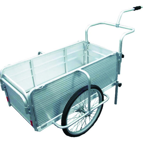 【別途送料あり】昭和ブリッジ販売（SHOWA）　折りたたみリヤカー　自転車牽引型　１７４０×６７０×６３０　【品番：SMC-10C】 84,488円