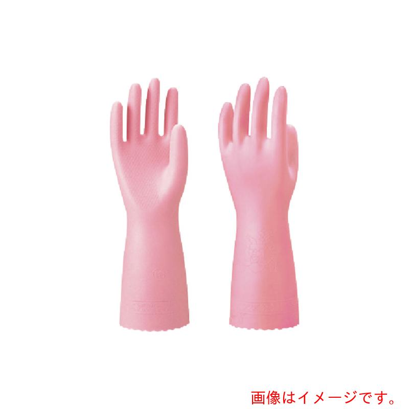 ショーワグローブ　SHOWA　塩化ビニール手袋　ナイスハンド中厚手２双パック　ピンク　Ｍサイズ　【90個】　【品番：NHC-M2P】