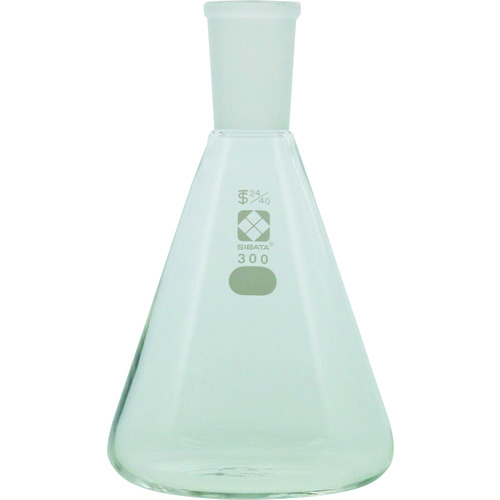 柴田科学（SIBATA）　共通摺合三角フラスコ　２４／４０　３００ｍＬ　【品番：005510-24300】
