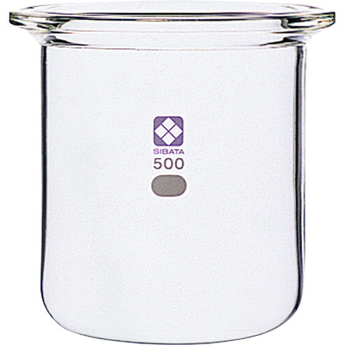 柴田科学（SIBATA）　セパラブルフラスコ　円筒形　バンド式　８５ｍｍ　５００ｍＬ　【品番：005820-500】｜住設プロ　店