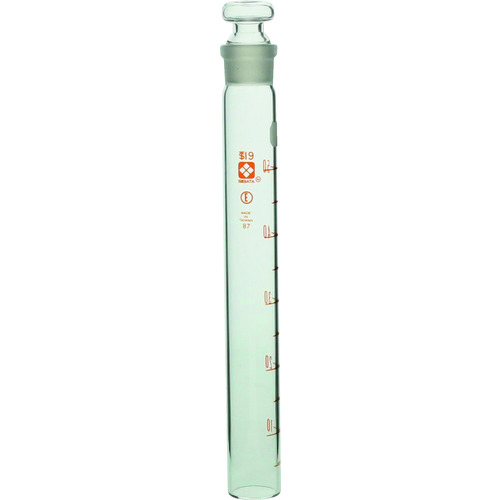 柴田科学の科目（SIBATA） 同じよう摺合共栓比色管 平栓付 悪戯っぽい盛 ５０ｍＬ １０入 【品番：008480-51A】