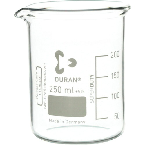 柴田科学（SIBATA）　スーパー肉厚ビーカー　２５０ｍＬ　１０入　【品番：010060-250A】｜住設プロ　店