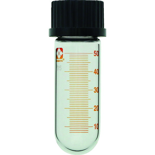 柴田科学の科目（SIBATA） 遠心沈殿させる管 丸底形 ねじ口 目盛付 ５０ｍＬ ５入 【品番：010280-505A】