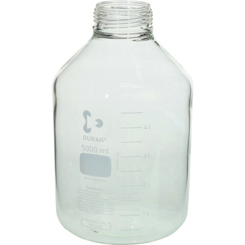 柴田科学（SIBATA）　耐熱ねじ口びん　広口　びんのみ　５０００ｍＬ　【品番：017250-50005】