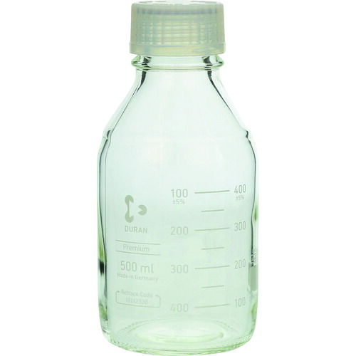柴田科学の科目（SIBATA） 割り増し金壜 旗がしら付 ５００ｍＬ １０入 【品番：017260-500A】