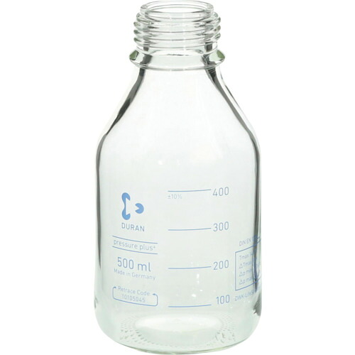 柴田科学（SIBATA）　耐圧ねじ口びん　びんのみ　５００ｍＬ　１０入　【品番：017270-5005A】｜住設プロ　店