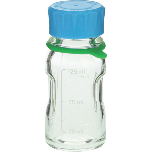 柴田科学（SIBATA）　ユーティリティねじ口びん　１２５ｍＬ　４入　【品番：017310-125A】