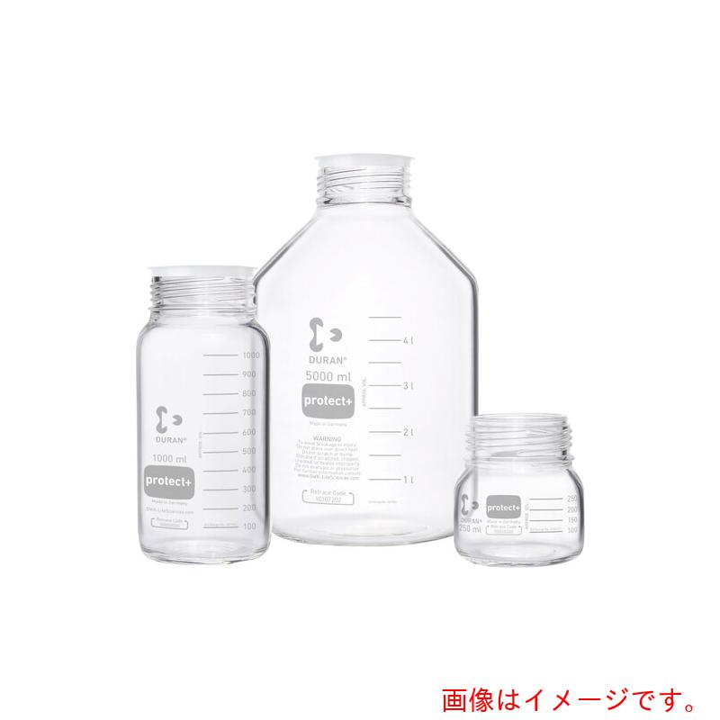柴田科学(SIBATA) プロテクトプラスコートねじ口びん 広口 びんのみ 5000mL 【品番:017550-5000】|住設プロ 店