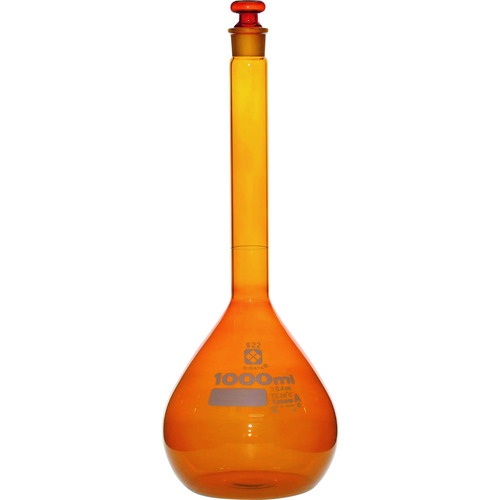 柴田科学の科目（SIBATA） 刃針瓶 カスタムＡ 茶褐色 １０００ｍＬ 【品番：026100-1000】