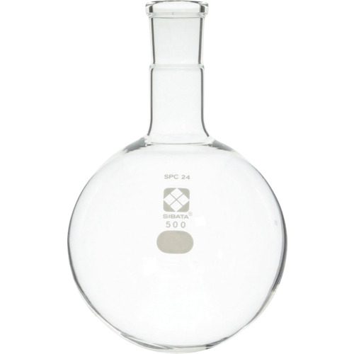 柴田科学（SIBATA）　ＳＰＣ丸底フラスコ　ＳＰＣ－２４　５００ｍＬ　【品番：030100-24500】