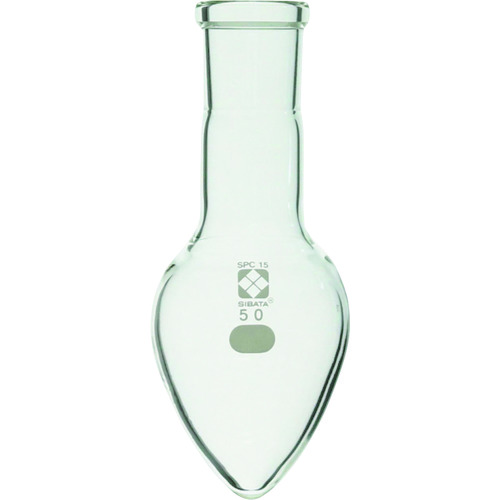 柴田科学の科目（SIBATA） ＳＰＣ梨形瓶 ＳＰＣ－２４ ５０ｍＬ 【品番：030130-2450】