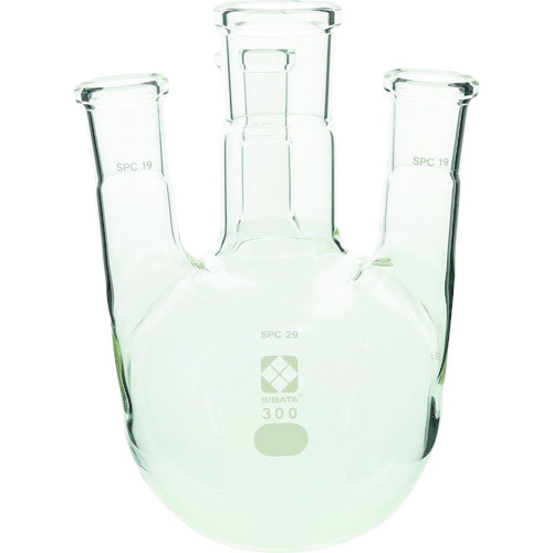 柴田科学の科目（SIBATA） ＳＰＣ四口丸底瓶 ＳＰＣ－２９－１９ ３００ｍＬ 【品番：030180-19300】