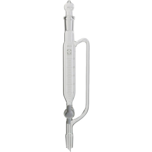 柴田科学（SIBATA）　ＳＰＣ分液ロート　圧力平衡側管　ＰＴＦＥコック付　２５ｍＬ　【品番：030230-1525】