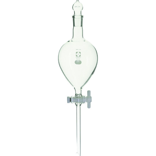 柴田科学(SIBATA) SPC分液ロート PTFEコック付 500mL 【品番:031230-500】