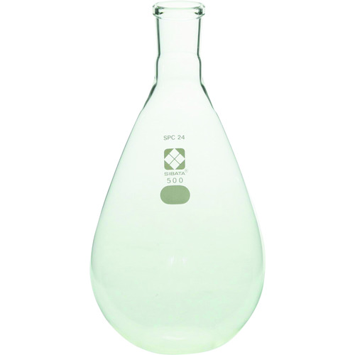 柴田科学（SIBATA）　ＳＰＣ平底なす形フラスコ　ＳＰＣ－２４　５００ｍＬ　【品番：035120-24500】