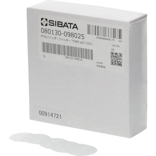 柴田科学の科目（SIBATA） ＰＴＦＥ整理保存用具水漉し ＴＦ９８Ｒ Φ２５ １００入 【品番：080130-098025】
