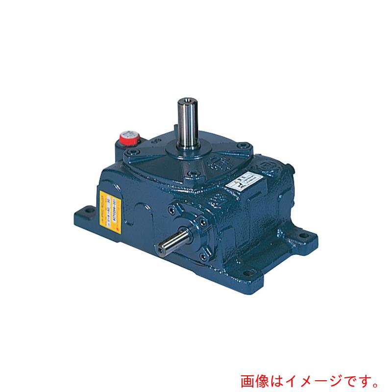 シグマー技研　ウォーム減速機　堅型　芯間距離５０ｍｍ　減速比１／１０　【品番：LMV-B-50-10】