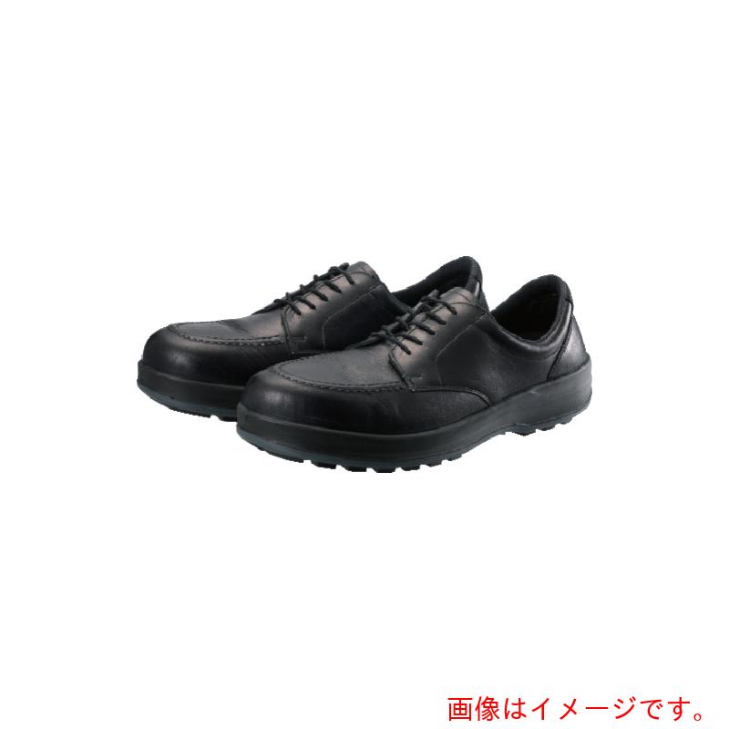 シモン 耐滑・軽さ３層底静電成人男性靴ＢＳ１１黒静電靴 ２３．５ｃｍ 【品番：BS11S-235】
