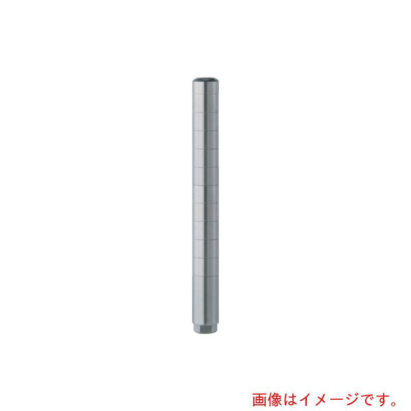 【別途送料あり】シンコー（SINKO）　ステンレス棚（パイプ式ベタ棚タイプ）　ステンレスラック用支柱（ＳＵＳ４３０）　高さ２１００ｍｍ　【品番：RP-2100】