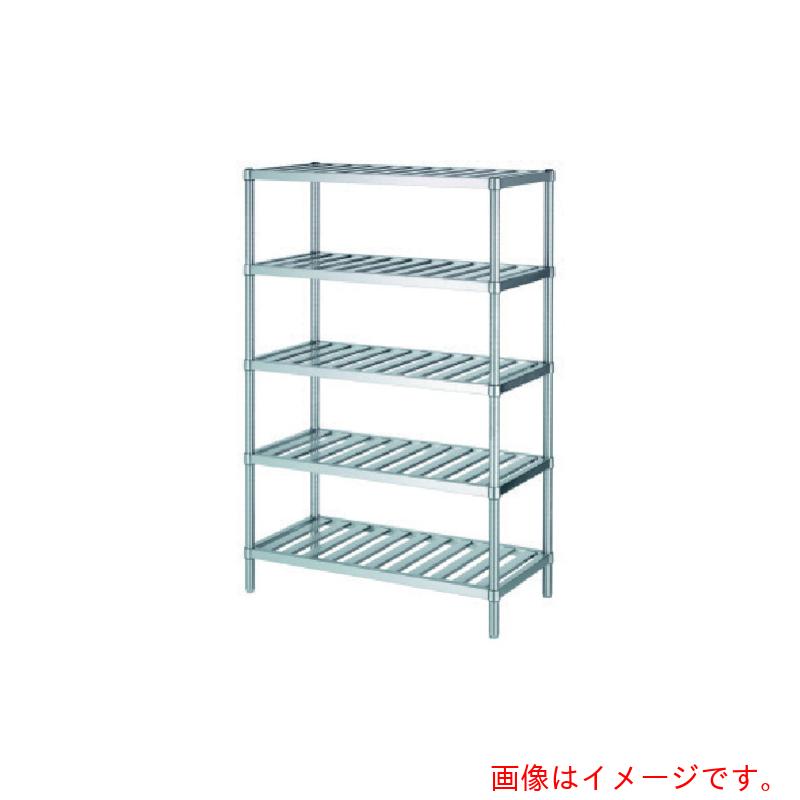 【別途送料あり】シンコー(SINKO) ステンレスラックスノコ棚5段 RSN5型 SUS304 888×588×1800 【品番:RSN5-9060】|住設プロ 店