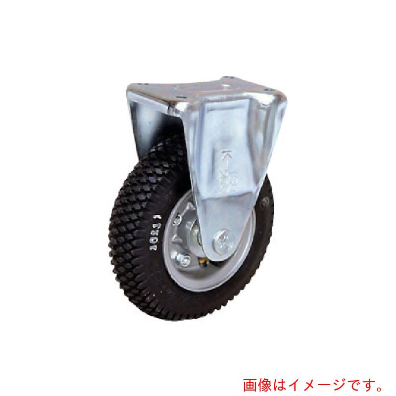 シシクアドクライス　空気入車輪付キャスター　固定　２９０ｍｍ　【品番：AIK-3.50-5】