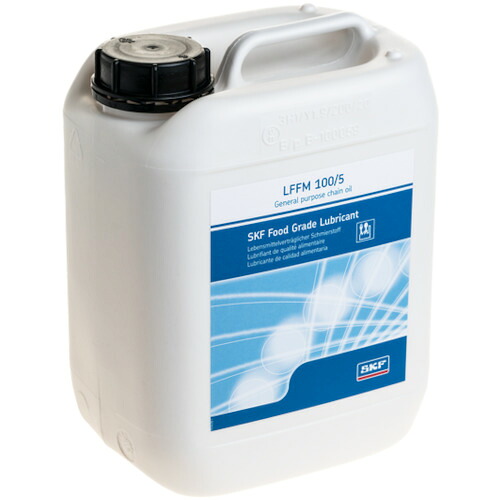 日本エスケイエフ（SKF）　食品グレード汎用チェーンオイル　ＬＦＦＭ　１００　（５Ｌ）　【品番：LFFM 100/5】