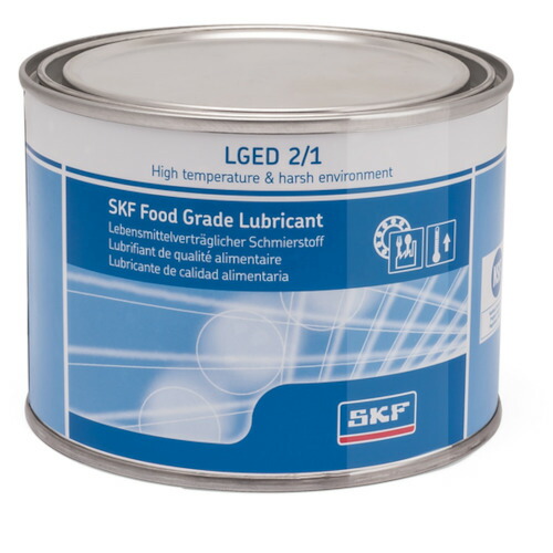 日本エスケイエフ（SKF）　軸受用グリース　高温・過酷環境用食品グレード　ＬＧＥＤ　２　（１ｋｇ缶入り）　【品番：LGED 2/1】