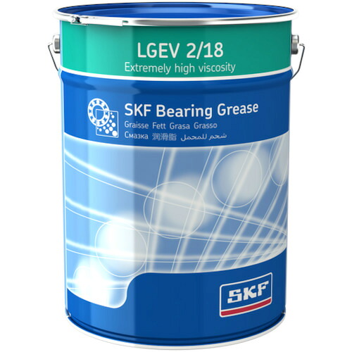 日本エスケイエフ（SKF） 軸受用潤滑油 超高粘度 ＬＧＥＶ ２ （１８ｋｇペール缶入り口・入口） 【品番：LGEV 2/18】