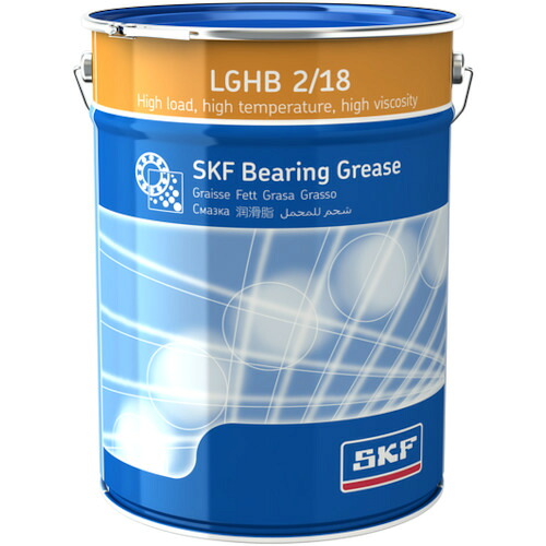 日本エスケイエフ（SKF）　軸受用グリース　高温用高粘度　ＬＧＨＢ　２　（１８ｋｇペール缶入り）　【品番：LGHB 2/18】｜住設プロ　店