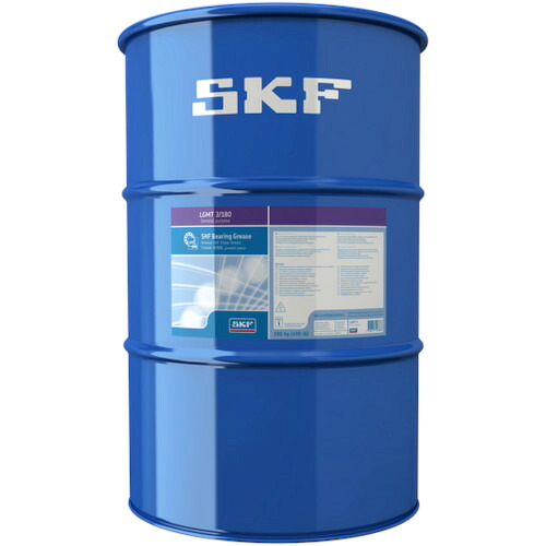 【別途貨物輸送あり】日本エスケイエフ（SKF） 軸受用差し油 汎用 ＬＧＭＴ ３ （１８０ｋｇドラム缶入り口・入口） 【品番：LGMT 3/180】