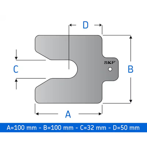 日本エスケイエフ（SKF）　機械調整用シムパックＴＭＡＳ　１００－１００　【品番：TMAS 100-100】