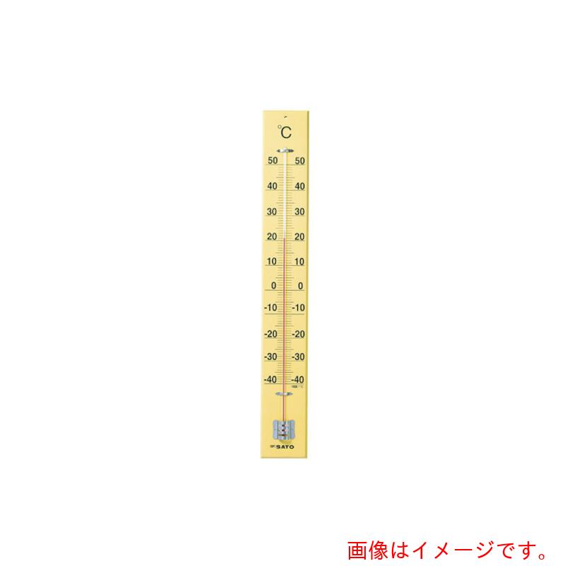 佐藤計測器製造所（SK SATO） 大型木製温度計 －４０～５０℃ ９０ｃｍ （１５３０－３０） 【品番：1530-30】